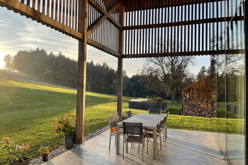 Bauen mit Bestand Oberösterreich Grünland Wohnsitz